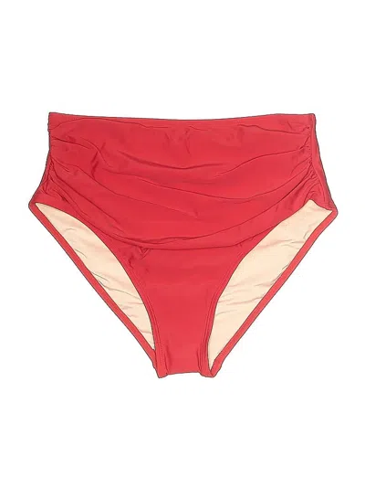Pre-owned Unbranded Swimsuit Bottoms In Red