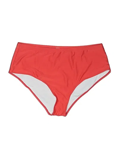 Pre-owned Unbranded Swimsuit Bottoms In Red