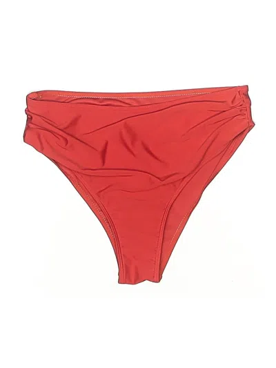 Pre-owned Unbranded Swimsuit Bottoms In Red