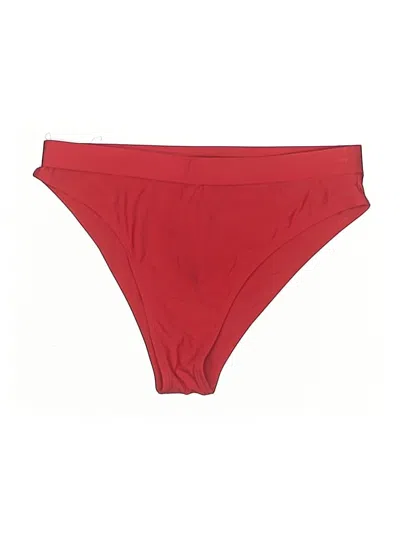 Pre-owned Unbranded Swimsuit Bottoms In Red
