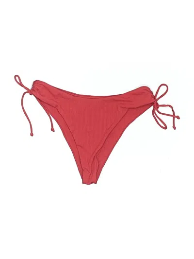 Pre-owned Unbranded Swimsuit Bottoms In Red