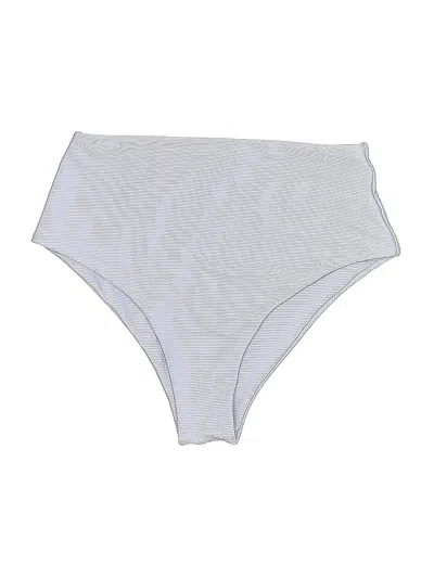 Pre-owned Unbranded Swimsuit Bottoms In Silver