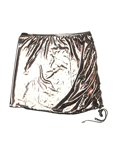 Pre-owned Unbranded Swimsuit Bottoms In Silver