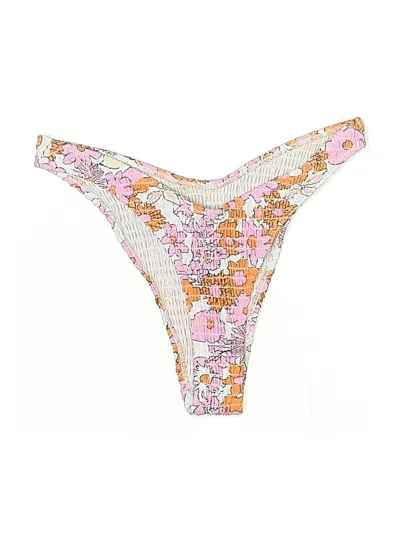 Pre-owned Unbranded Swimsuit Bottoms In Silver