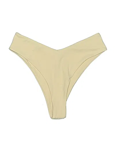 Pre-owned Unbranded Swimsuit Bottoms In Tan