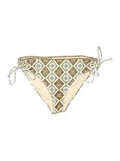 Pre-owned Unbranded Swimsuit Bottoms In Tan