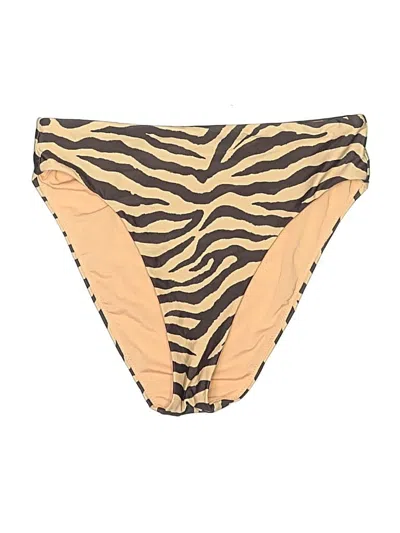 Pre-owned Unbranded Swimsuit Bottoms In Tan