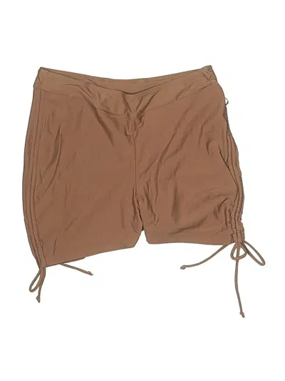 Pre-owned Unbranded Swimsuit Bottoms In Tan