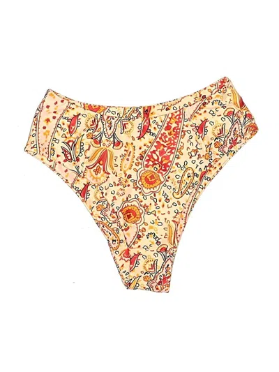 Pre-owned Unbranded Swimsuit Bottoms In Tan