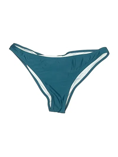Pre-owned Unbranded Swimsuit Bottoms In Teal