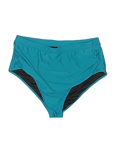 Pre-owned Unbranded Swimsuit Bottoms In Teal