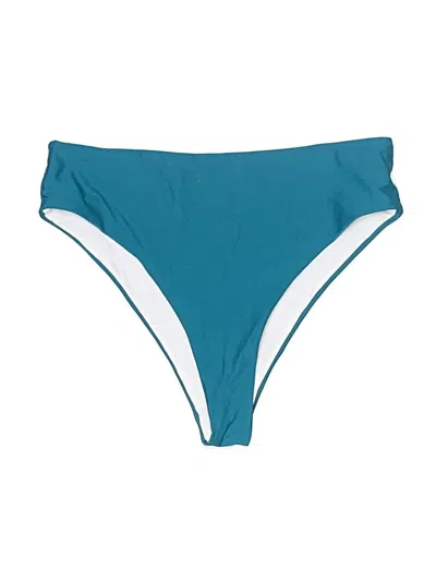 Pre-owned Unbranded Swimsuit Bottoms In Teal