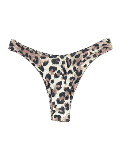Pre-owned Unbranded Swimsuit Bottoms In White