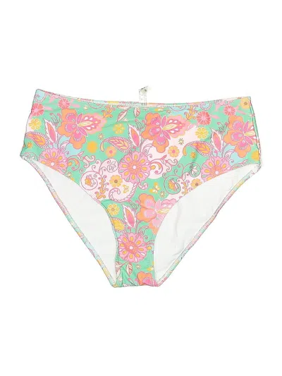 Pre-owned Unbranded Swimsuit Bottoms In White