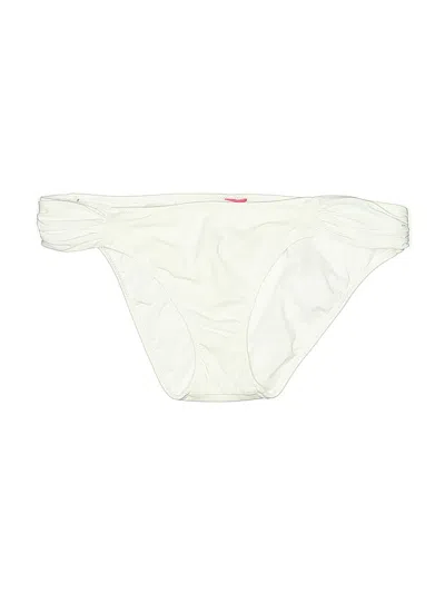 Pre-owned Unbranded Swimsuit Bottoms In White