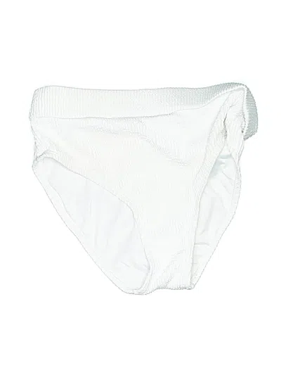 Pre-owned Unbranded Swimsuit Bottoms In White