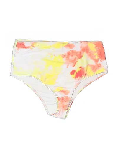 Pre-owned Unbranded Swimsuit Bottoms In White
