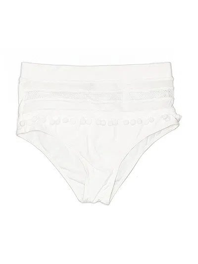 Pre-owned Unbranded Swimsuit Bottoms In White