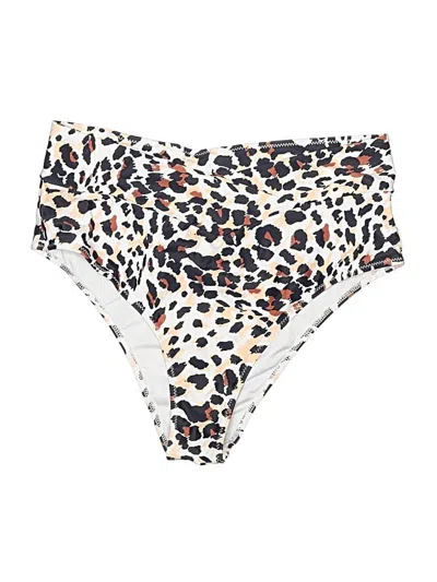 Pre-owned Unbranded Swimsuit Bottoms In White
