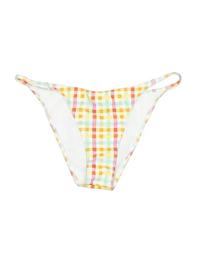 Pre-owned Unbranded Swimsuit Bottoms In White