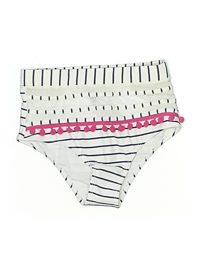 Pre-owned Unbranded Swimsuit Bottoms In White