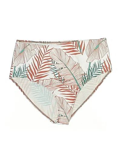Pre-owned Unbranded Swimsuit Bottoms In White