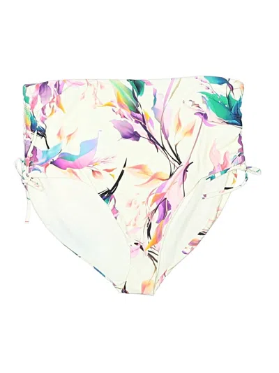 Pre-owned Unbranded Swimsuit Bottoms In White