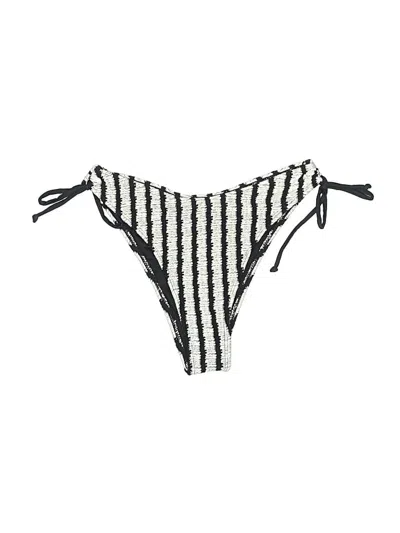 Pre-owned Unbranded Swimsuit Bottoms In White