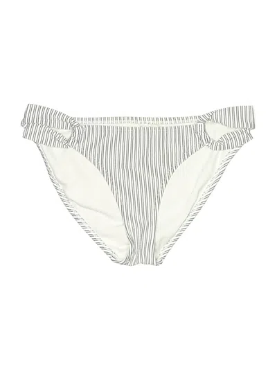 Pre-owned Unbranded Swimsuit Bottoms In White