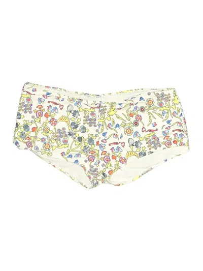 Pre-owned Unbranded Swimsuit Bottoms In White
