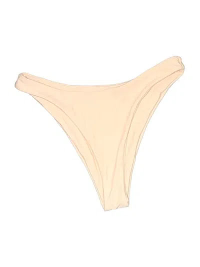 Pre-owned Unbranded Swimsuit Bottoms In White