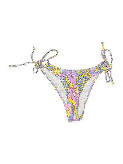 Pre-owned Unbranded Swimsuit Bottoms In Yellow