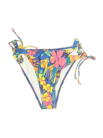 Pre-owned Unbranded Swimsuit Bottoms In Yellow