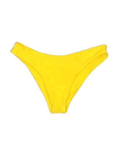 Pre-owned Unbranded Swimsuit Bottoms In Yellow