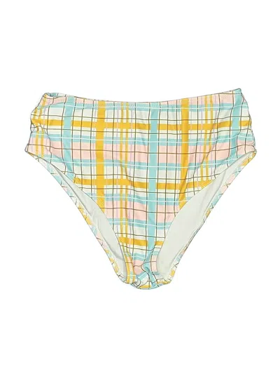 Pre-owned Unbranded Swimsuit Bottoms In Yellow