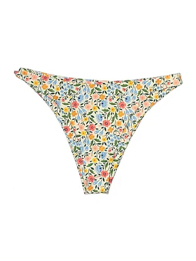 Pre-owned Unbranded Swimsuit Bottoms In Yellow