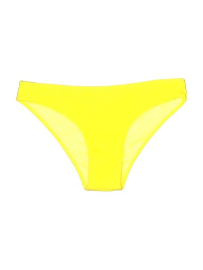 Pre-owned Unbranded Swimsuit Bottoms In Yellow