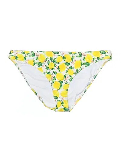 Pre-owned Unbranded Swimsuit Bottoms In Yellow