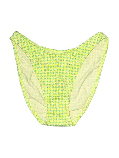 Pre-owned Unbranded Swimsuit Bottoms In Yellow