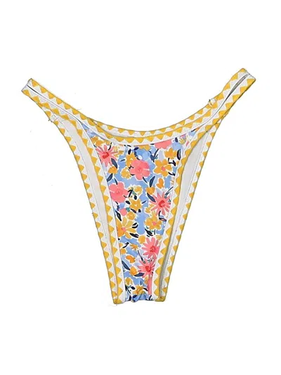 Pre-owned Unbranded Swimsuit Bottoms In Yellow