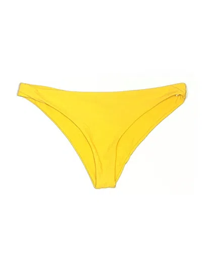 Pre-owned Unbranded Swimsuit Bottoms In Yellow