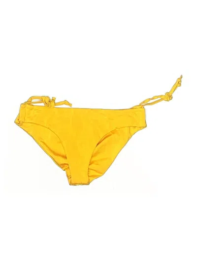 Pre-owned Unbranded Swimsuit Bottoms In Yellow