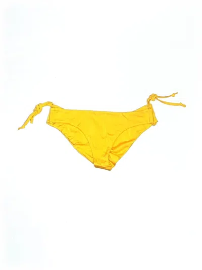Pre-owned Unbranded Swimsuit Bottoms In Yellow