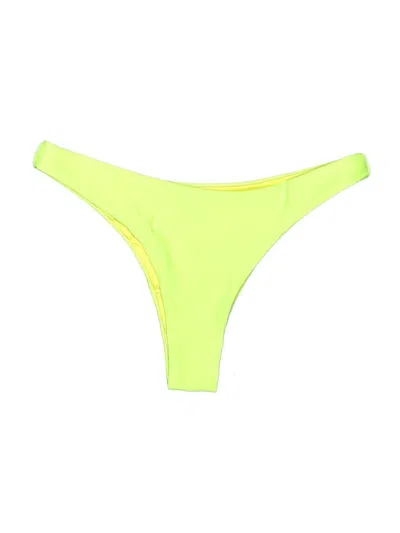 Pre-owned Unbranded Swimsuit Bottoms In Yellow