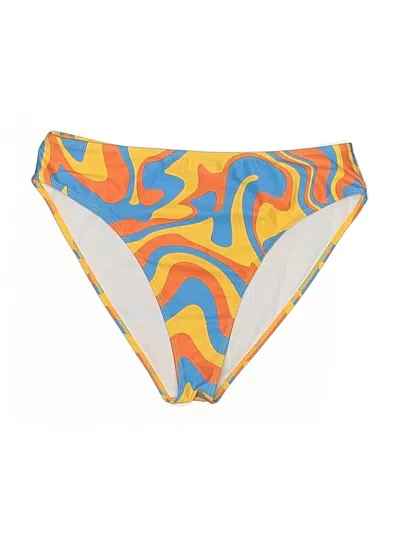 Pre-owned Unbranded Swimsuit Bottoms In Yellow
