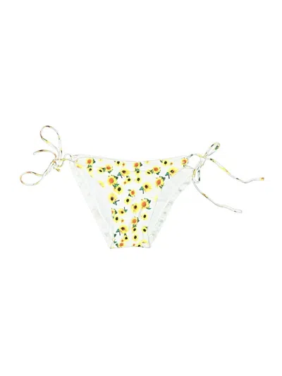 Pre-owned Unbranded Swimsuit Bottoms In Yellow