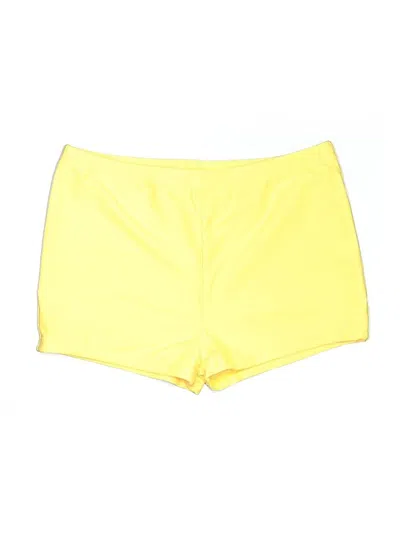 Pre-owned Unbranded Swimsuit Bottoms In Yellow