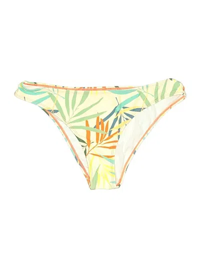 Pre-owned Unbranded Swimsuit Bottoms In Yellow