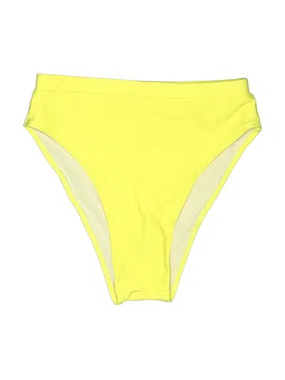 Pre-owned Unbranded Swimsuit Bottoms In Yellow