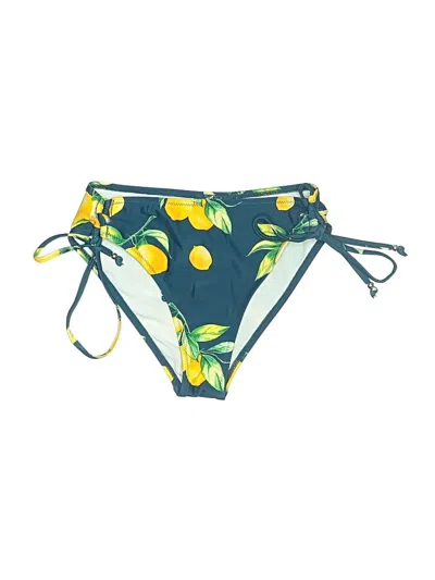 Pre-owned Unbranded Swimsuit Bottoms In Yellow
